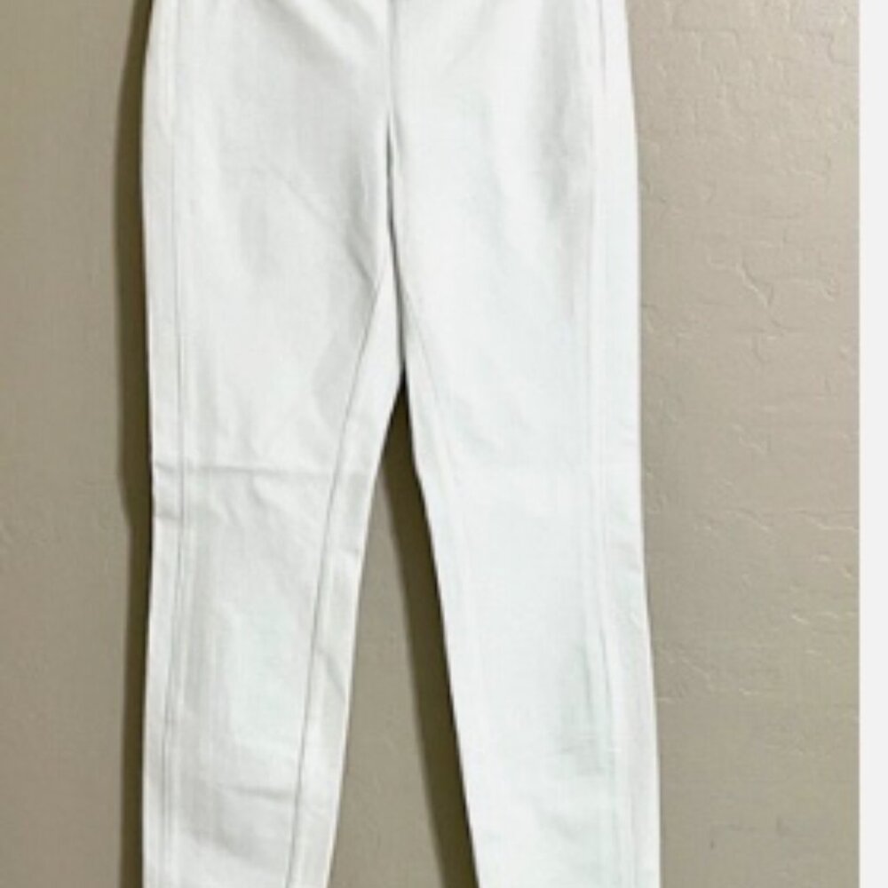 Lafayette 148 New York white slim fit pant sz S - Picture 8 of 9